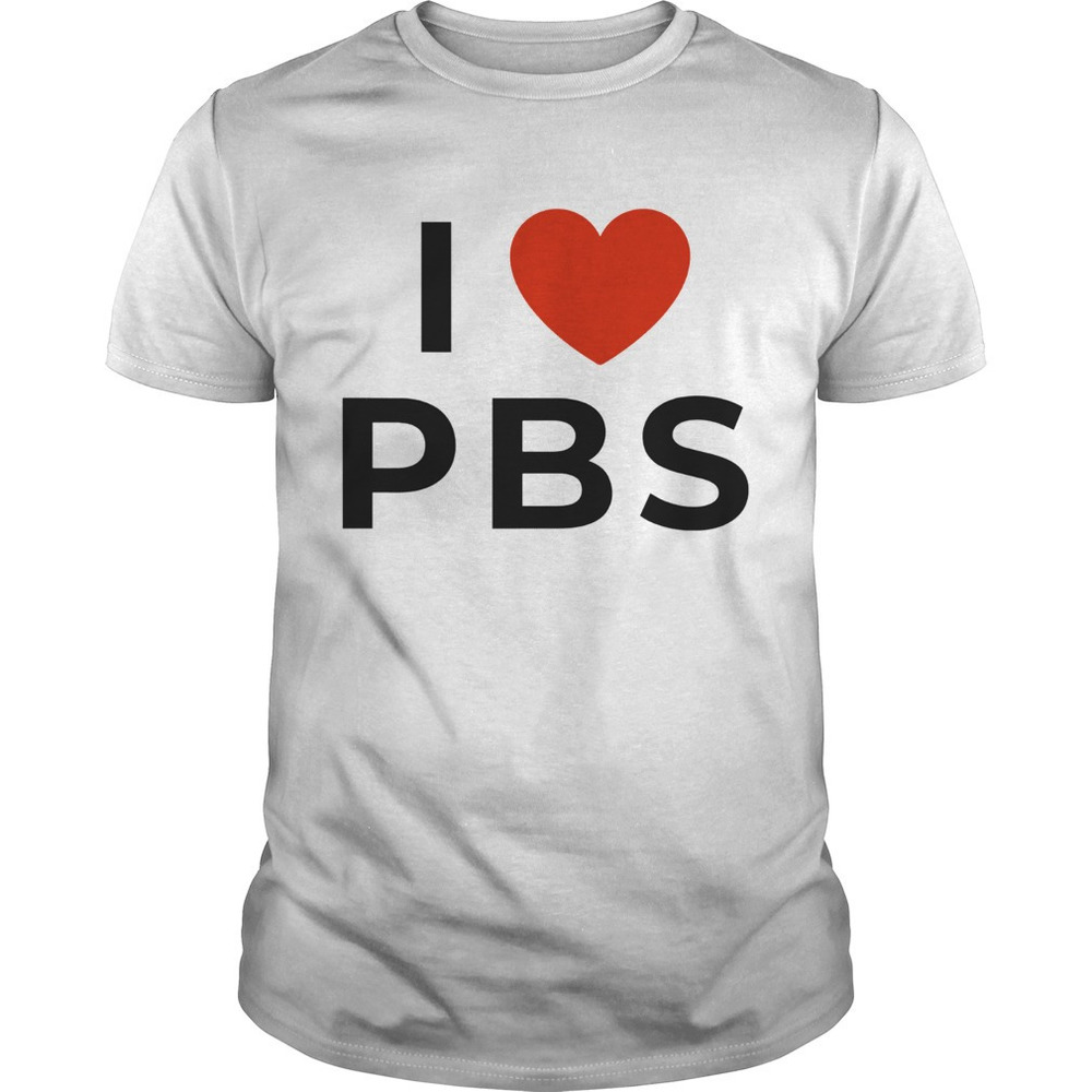I Love Pbs Shirt